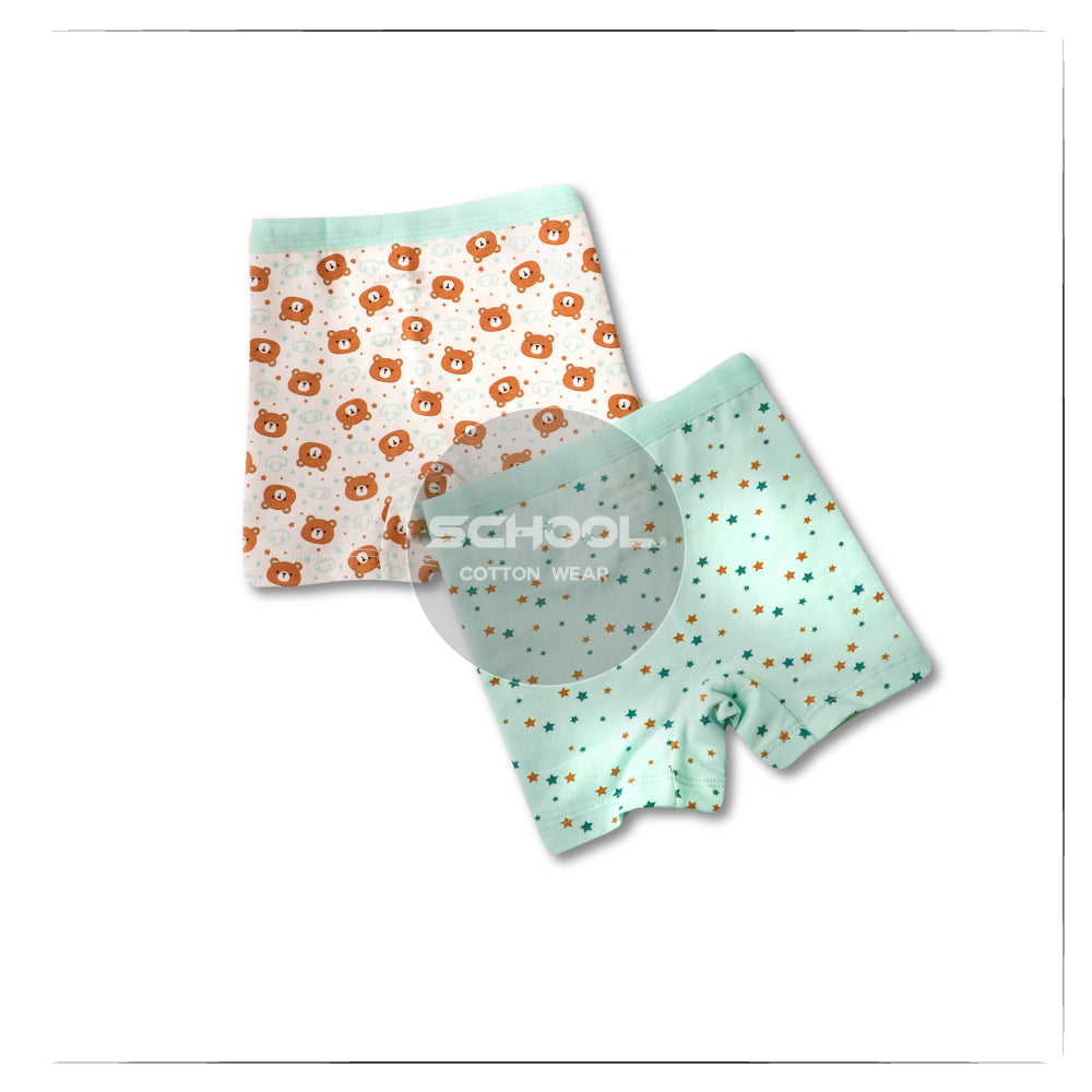 Kids Printed Hot Short - Pack of 2 Group 33