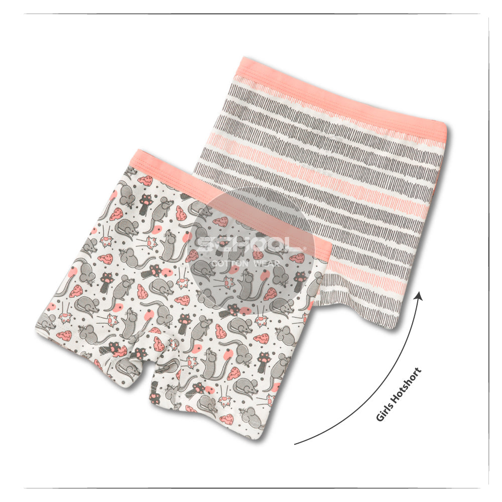 Kids Printed Hot Short - Pack of 2 Group 30