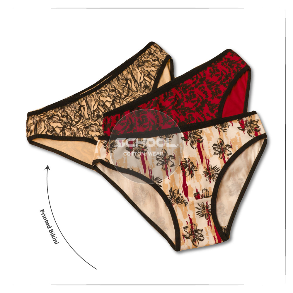 Printed Bikini - Pack of 3 - Group 121
