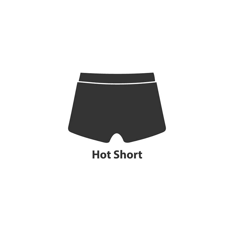School Printed Hot Short