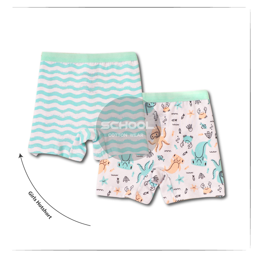 Kids Printed Hot Short - حزمة من 2 Group 10