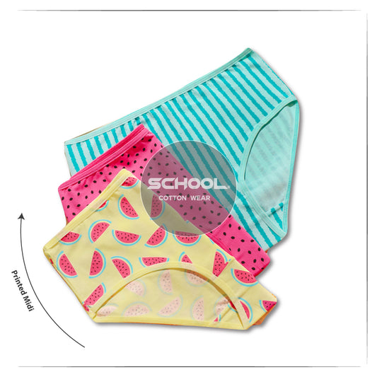 Printed Midi - Pack of 3 - Group 34