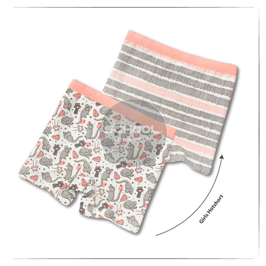 Kids Printed Hot Short - Pack of 2 Group 30