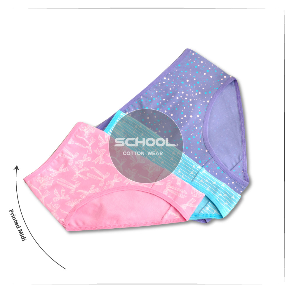 Printed Midi - Pack of 3 - Group 128