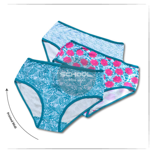 Printed Midi - Pack of 3 - Group 122