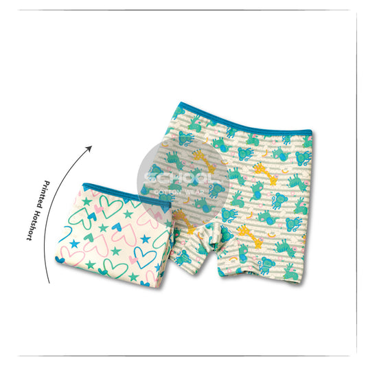 Kids Printed Hot Short - Pack of 2 Group 11