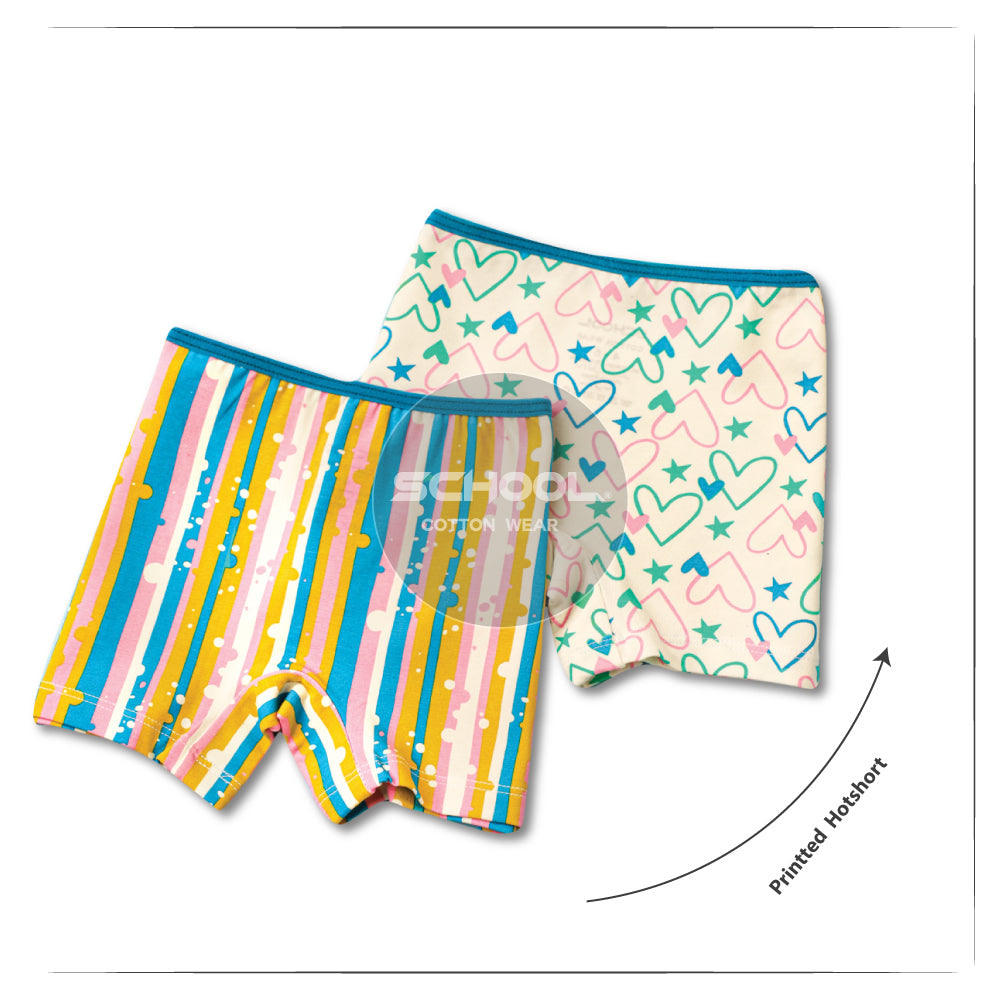 Kids Printed Hot Short - Pack of 2 Group 11