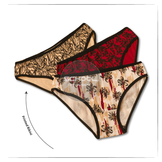 Printed Bikini - Pack of 3 - Group 121