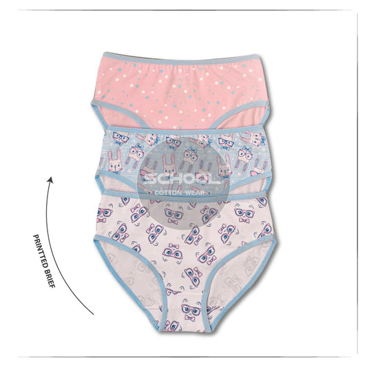 Kids Printed Brief - Pack of 3 - Group 10