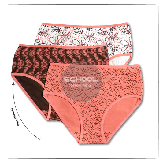 Printed Midi - Pack of 3 - Group 120